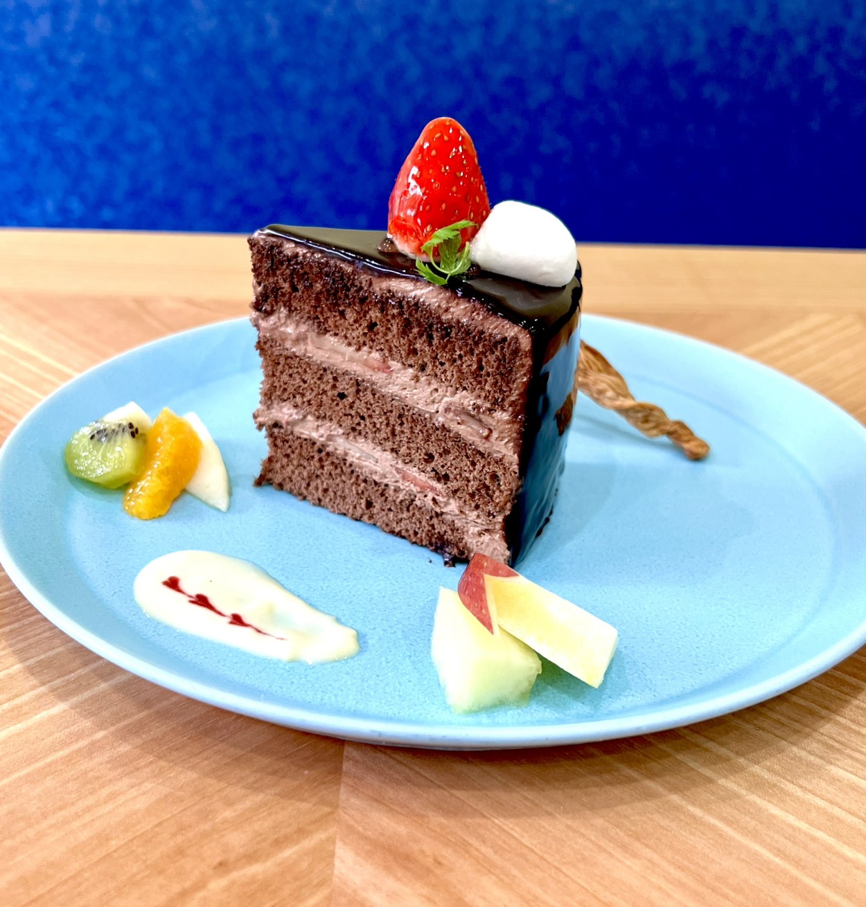 古都華のチョコショートケーキ