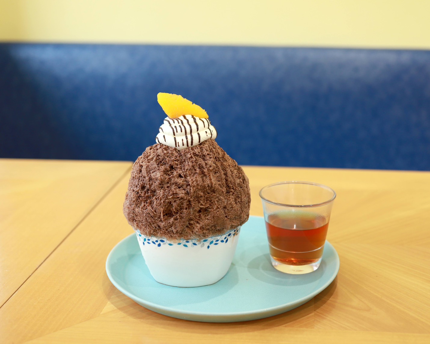 チョコレート氷